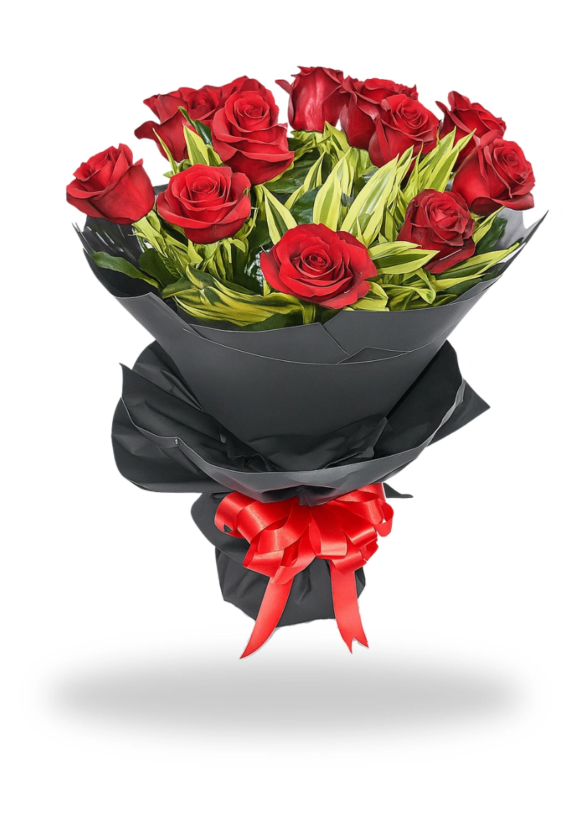 Gorgeous Red Roses Bouquet